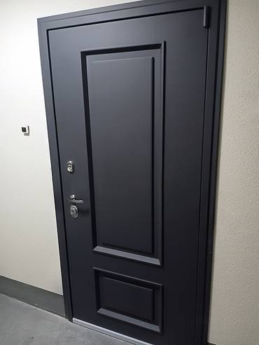 Дверь с металлофиленкой